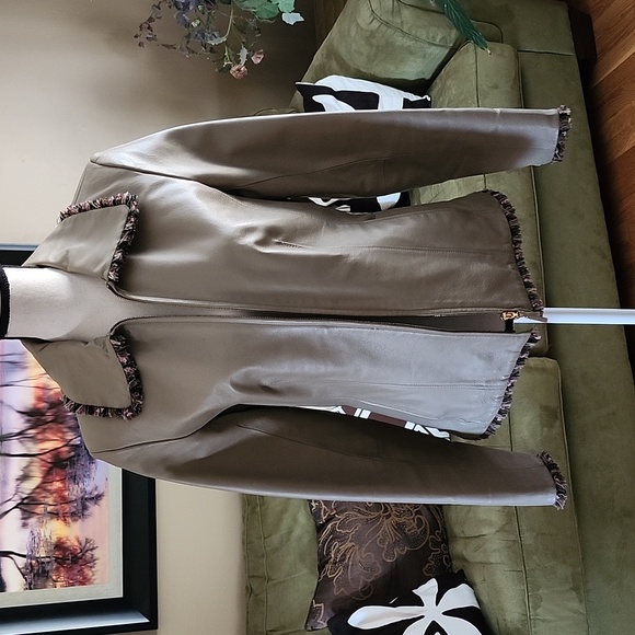 Terry Lewis Classic Luxuries Jackets & Blazers - Terry Lewis Leather Jacket